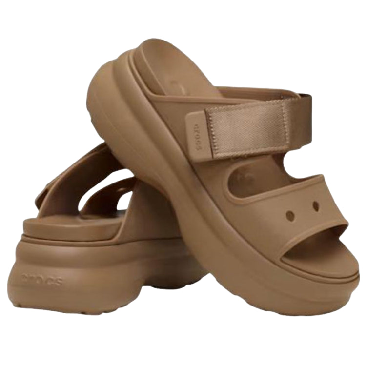 (WMNS) Crocs Soho Two Strap Sandal 'Sepia' 212861-2EY
