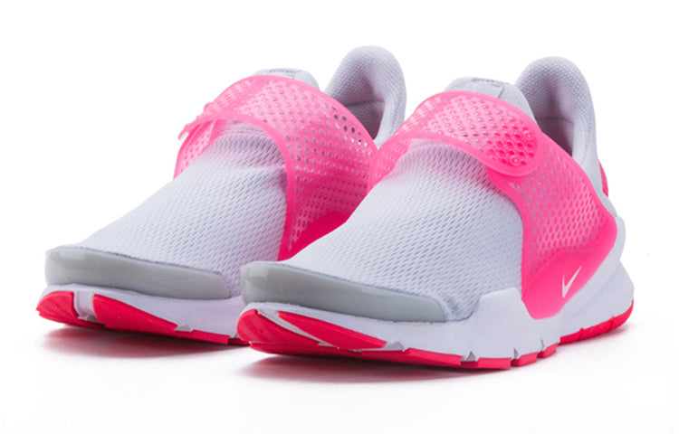 (GS) Nike Sock Dart 'Pure Platinum White Racer Pink' 904277-001