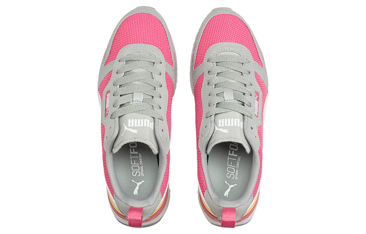 PUMA R78 Trainers Grey/Pink 373117-07