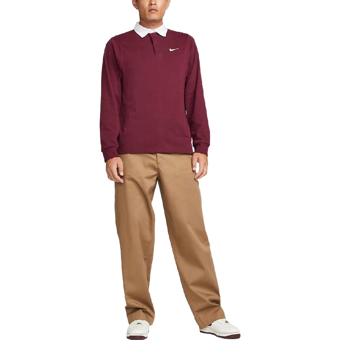 Nike Logo Polo Red DZ7267-638