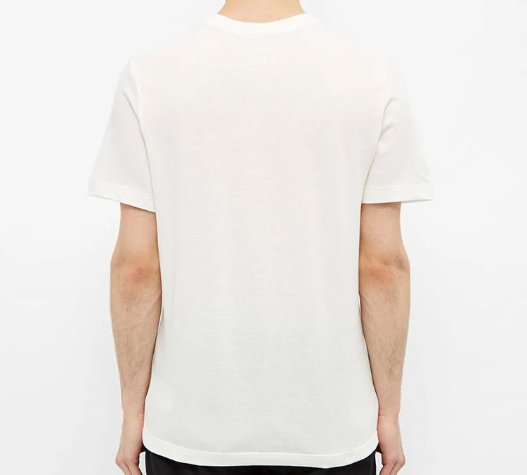 Men's Nike Chest Retro Swoosh Short Sleeve White T-Shirt CK2383-133