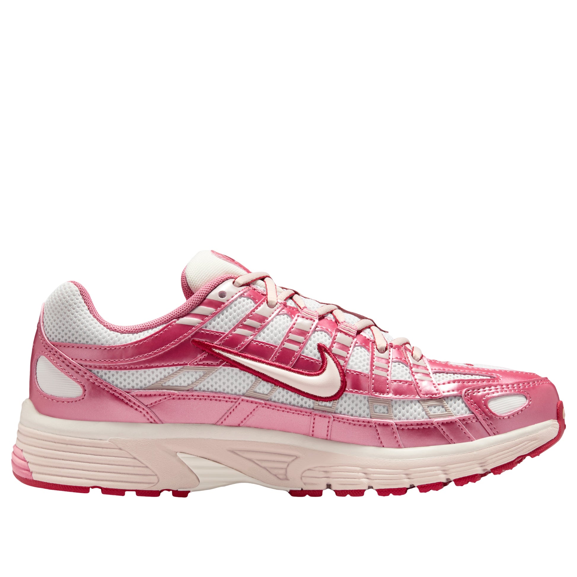 (WMNS) Nike P-6000 'White Silt Red Peony' IO3496-100