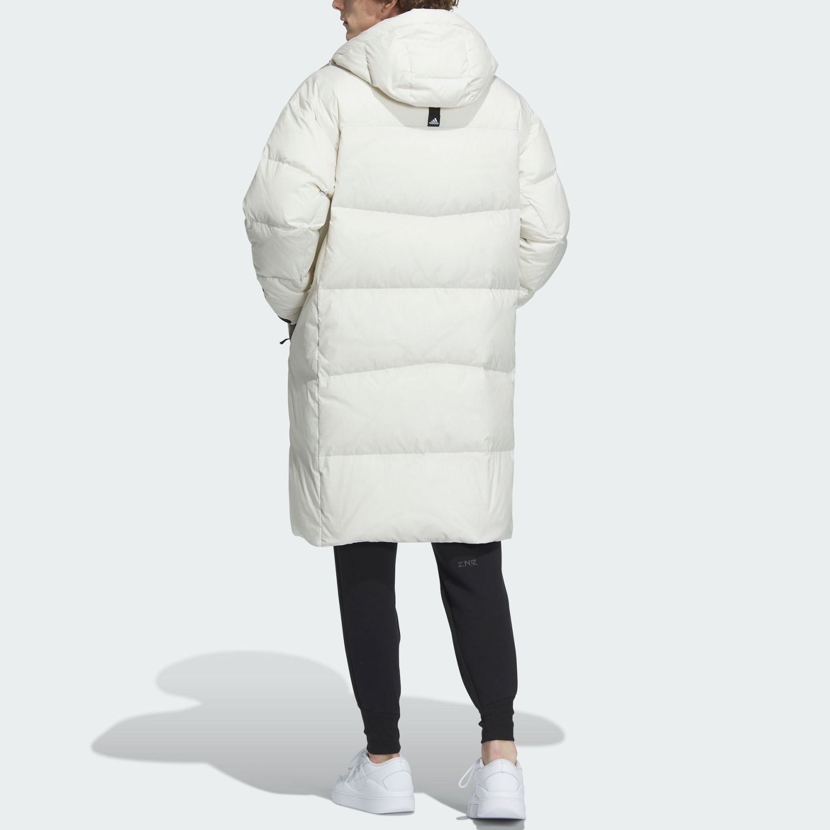 adidas Down Goose Long Jacket Asia Sizing 'White' IL8927