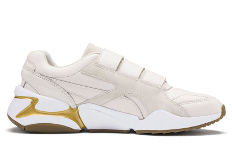 (WMNS) PUMA Nova V Leather Beige 369843-02