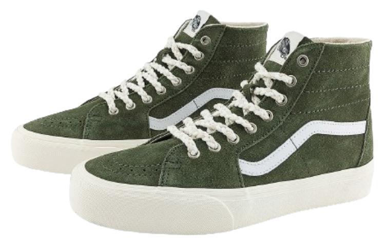 Vans Skate Sk8-Hi 'Green White' VN0009Q0KFR