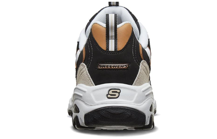 Skechers D'Lites 1.0 Black/Gold 666114-BKGD