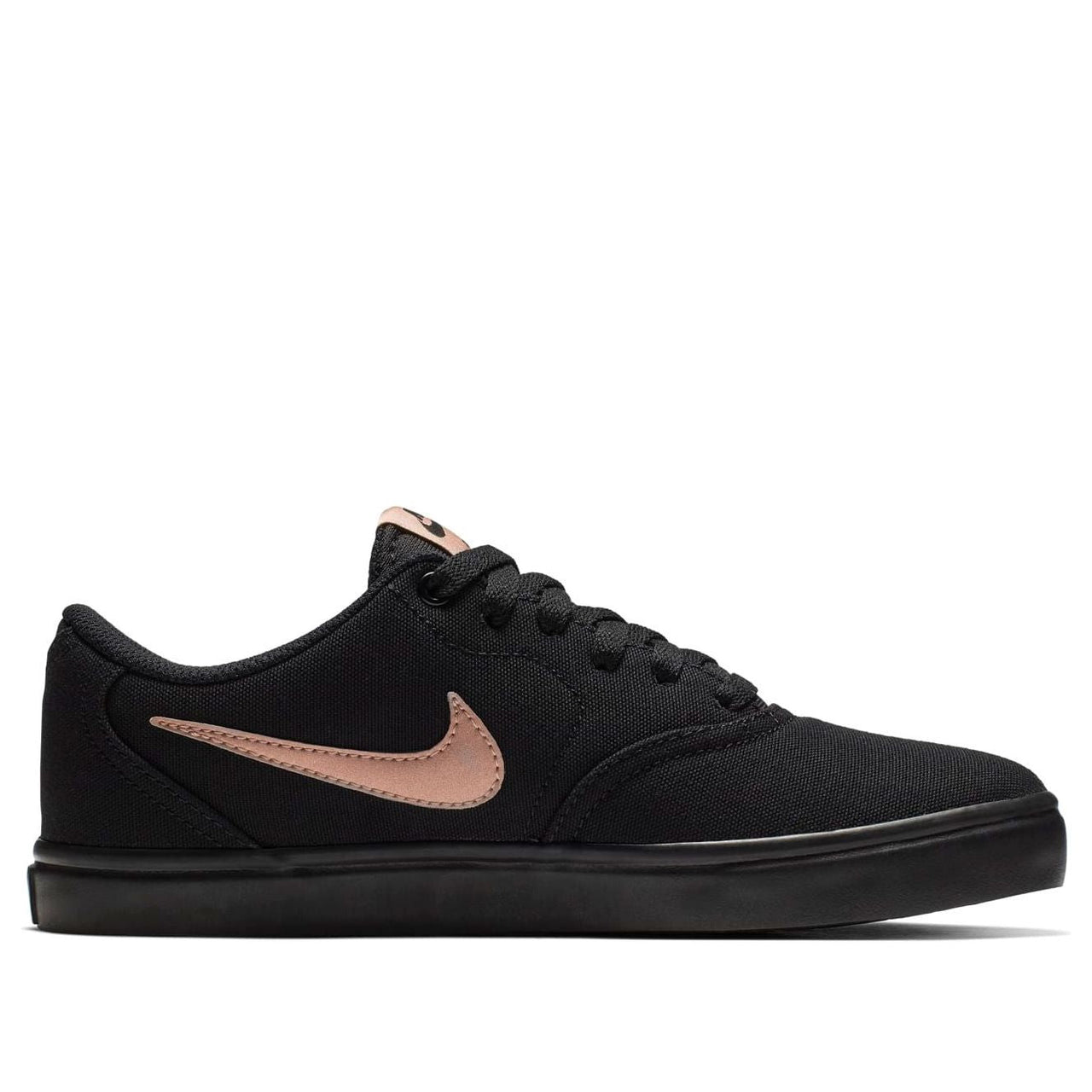 (WMNS) Nike SB Check Solarsoft Canvas 'Black Pink' 921463-008