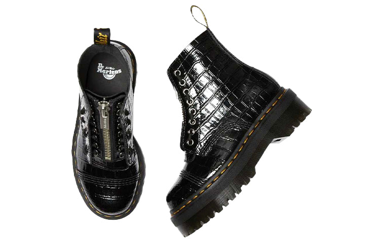 (WMNS) Dr. Martens Sinclair Lakleren Platform Black 26260001