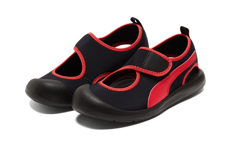(PS) PUMA Aquacat Black/Red 372157-06