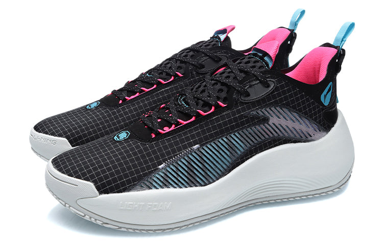 Li-Ning 1 BadFive Street Sole 'Black Blue Pink' AGBR001-3