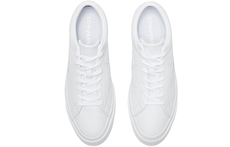 Converse One Star Leather Low Top White 162884C