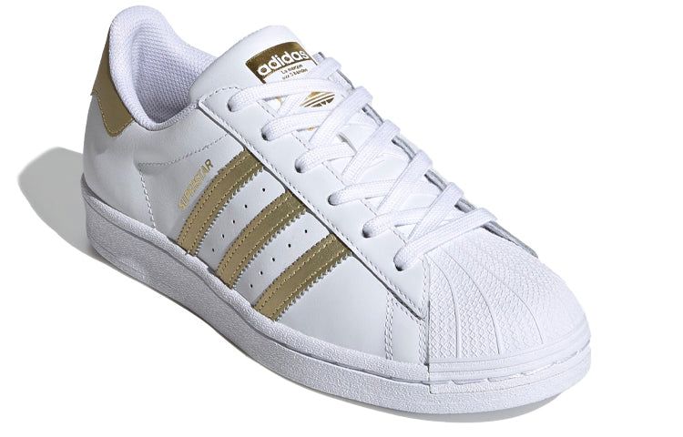 (WMNS) adidas Superstar 'White Gold Metallic' FX7483