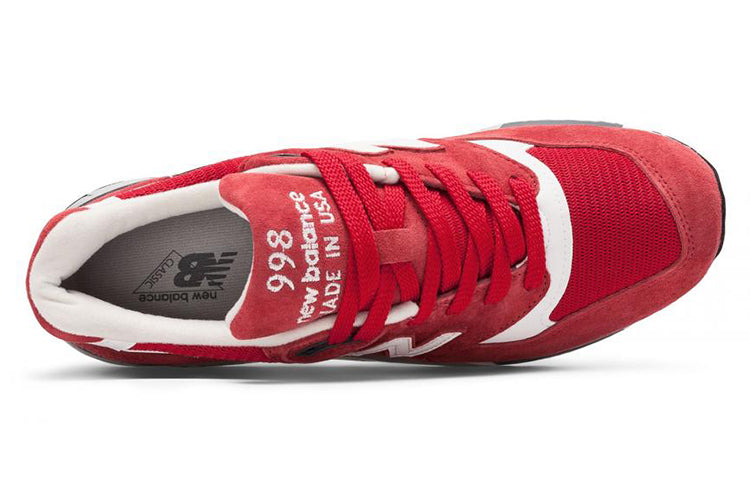 New Balance 998 Series Suede Red M998CRD