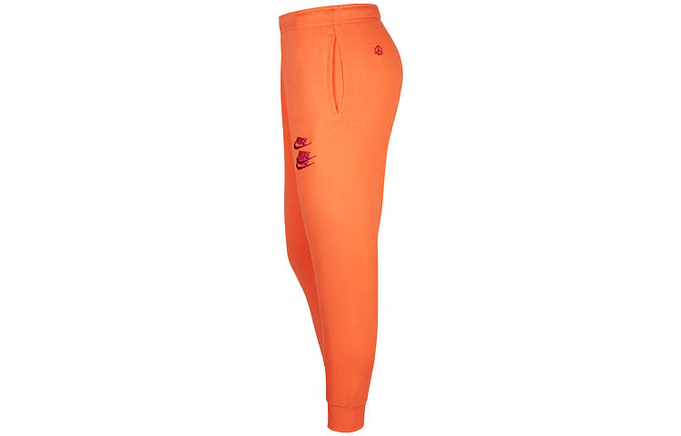 Men's Nike Casual Small Orange Sports Pants/Trousers/Joggers DD0885-842