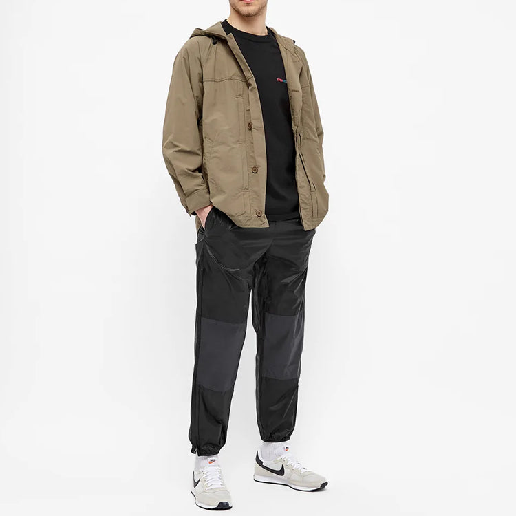 Men's Nike ACG Contrast Color Stitching Zipper Bundle Feet Sports Pants/Trousers/Joggers Black DB1134-010