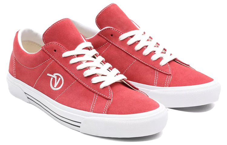 Vans Suede Sid V logo Retro Low Tops Casual Skateboarding Shoes Unisex VN0A54F54XI