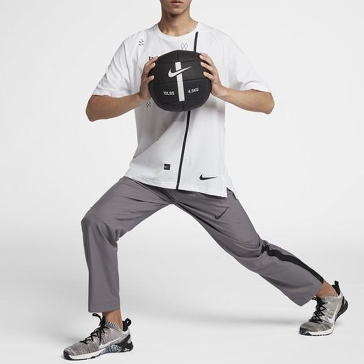 Nike DRI-FIT Quick Dry Training Sports Long Pants Gray 927381-036