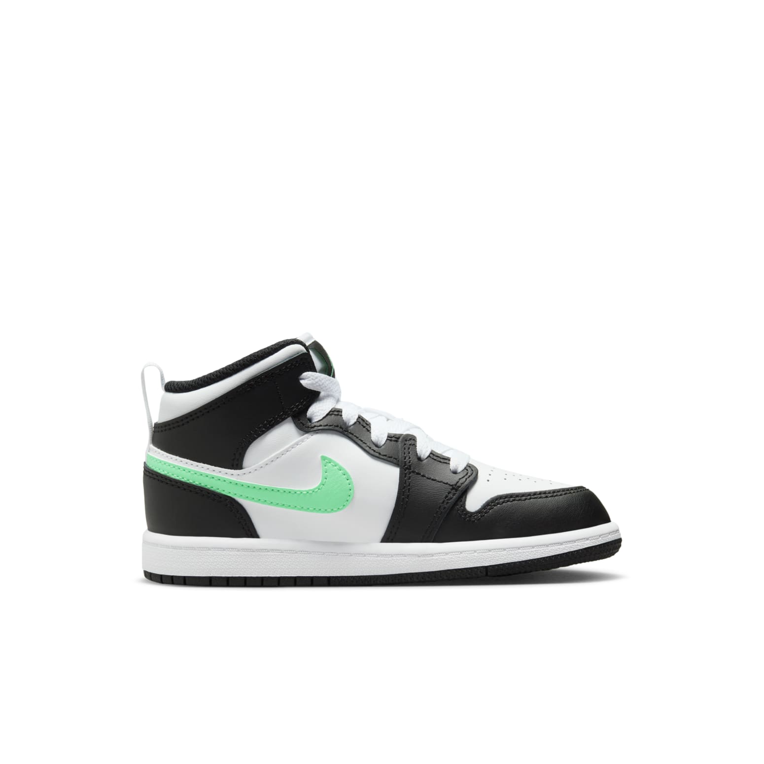 (PS) Air Jordan 1 Mid 'Green Glow' DQ8424-103