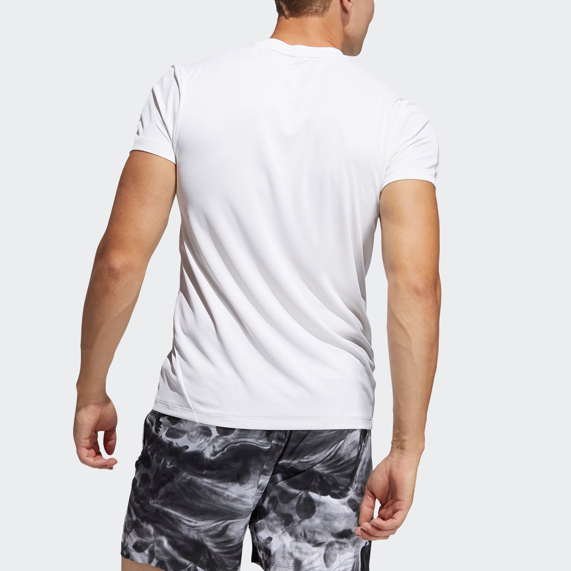 adidas Hrdy 3s Tee Training Sports Short Sleeve White GP7656