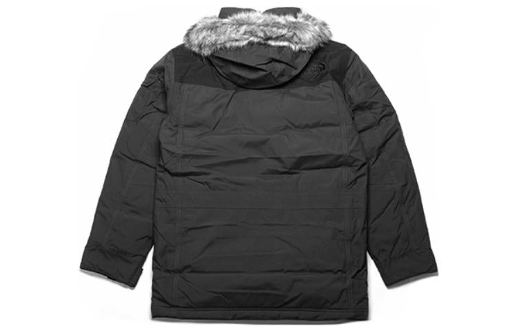 Men's THE NORTH FACE McMurdo Parka III Hooded Jacket Gray NF0A33RFTLY