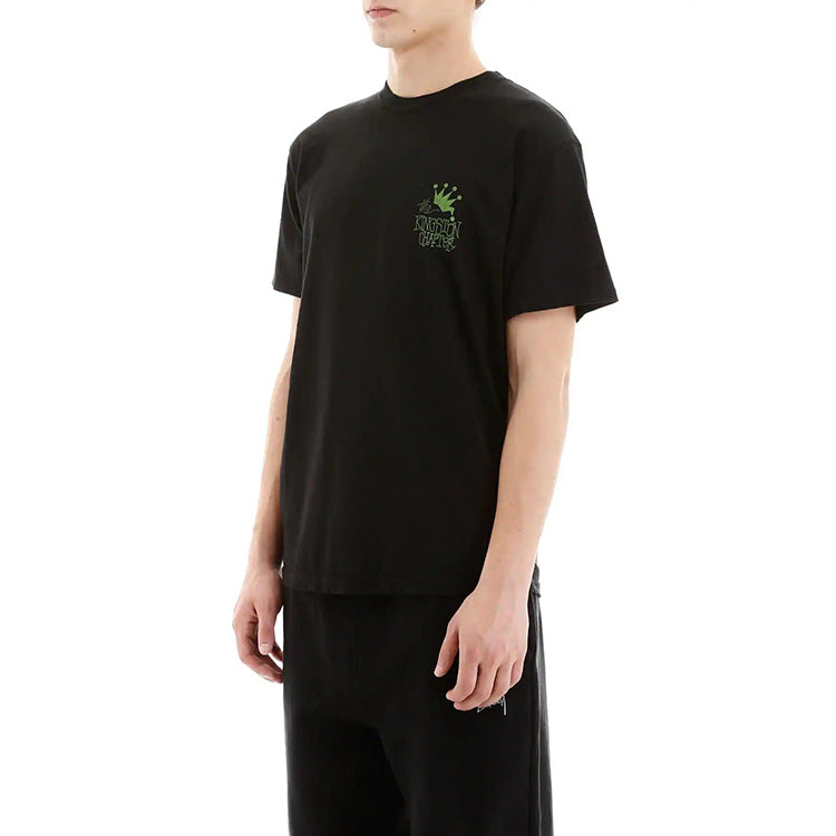 Stussy Kingston Tee Crown Short Sleeve Unisex Black 1904440-BLACK