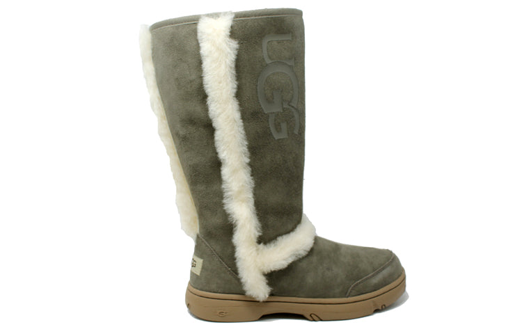 (WMNS) UGG Sunburst Tall 'Dark Green' 1121113-BNDL