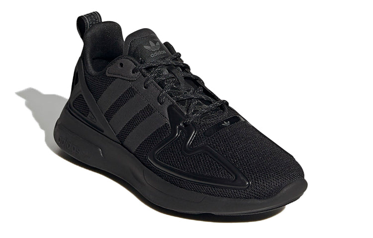 (GS) adidas ZX 2K Flux J 'Monochrome Black' FW4198