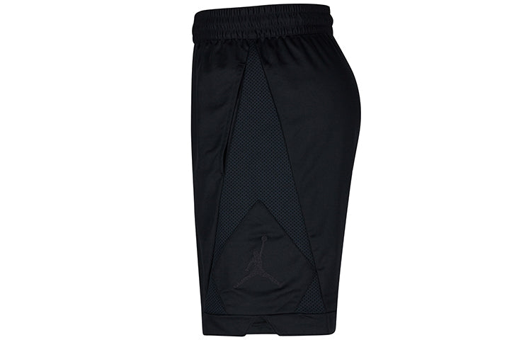 Air Jordan Authentic Triangle BasketballTraining Shorts For Men Black DA6792-010