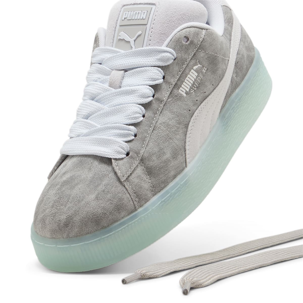 PUMA Suede XL Gure 'Ash Grey Silver Mist' 401743-01