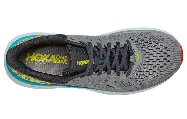 HOKA ONE ONE Clifton 7 Wide 'Grey Green' 1110534-WDDS