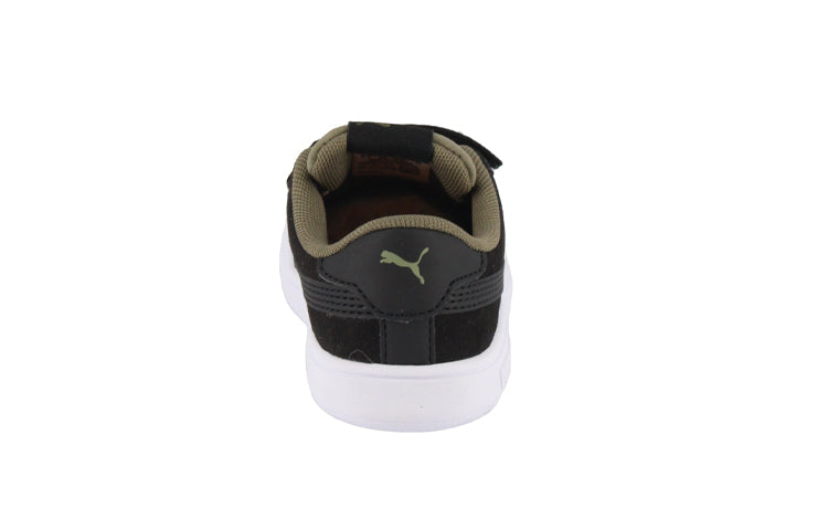 (TD) PUMA Smash v2 Monster V Inf Casual Shoes Black/Green 369681-04