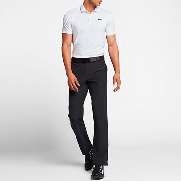 Nike Dri-Fit Victory Slim Fit Version Golf lapel Short Sleeve Polo Shirt White BV0359-100