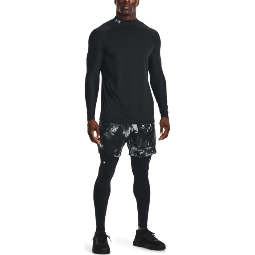 Under Armour Rush SmartForm Mock Long Sleeve T-shirt 'Black' 1373807-001