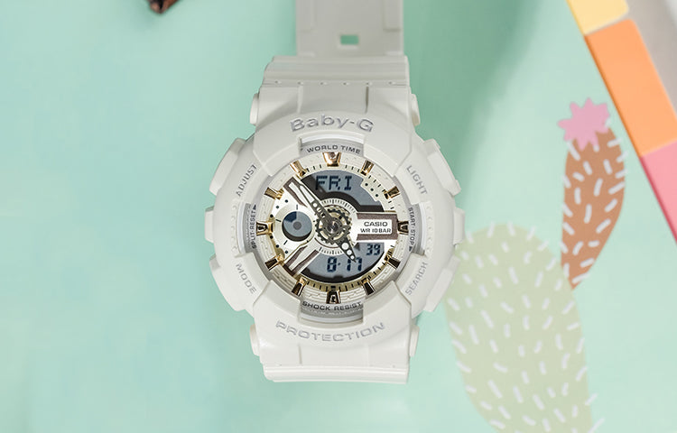 CASIO Baby-G 'White' BA-110GA-7A2PR