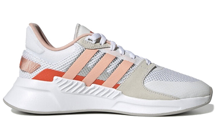 (WMNS) adidas neo x RUN90S 'White Orange' FU7725