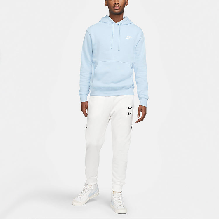 Nike Sportswear Club Fleece Stay Warm Pullover hooded Sports Blue BV2655-436