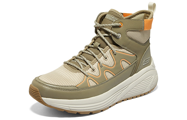 Skechers Warm Boots 'Olive Orange' 118053-TPMT