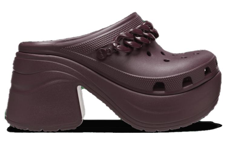 (WMNS) Crocs Siren Chain Clog 'Dark Cherry' 209018-6WD