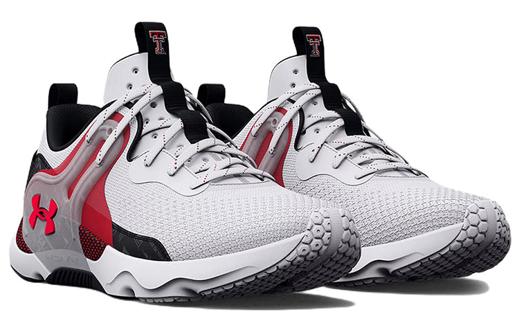 Under Armour HOVR Apex 3 Collegiate 'White Red' 3026158-103