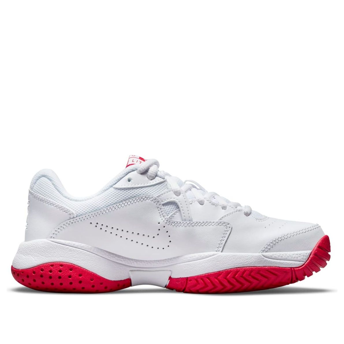 (GS) Nike Court Jr. Lite 2 K 'White Red' CD0440-177