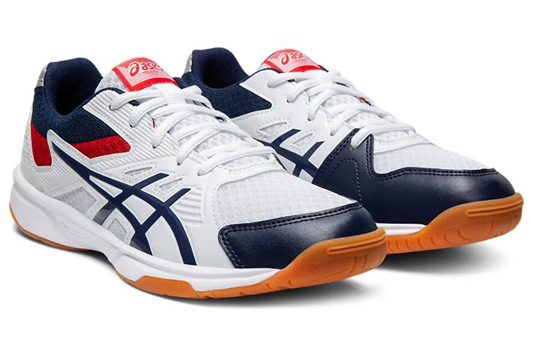 (WMNS) ASICS Upcourt 3 Running Shoes White/Blue 1072A012-105