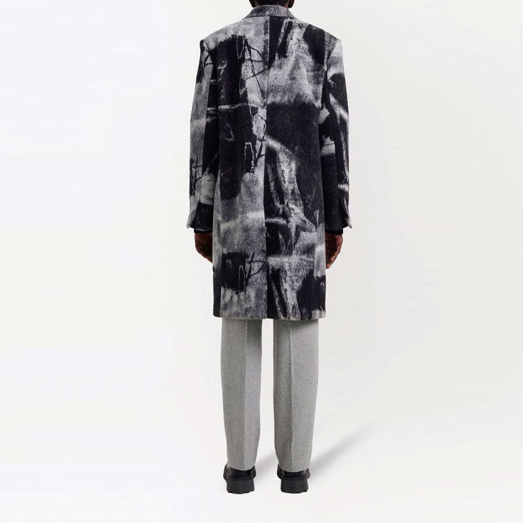 Off-White Tomek Double-Breasted Coat 'Multicolor' OMER031F21FAB0018400