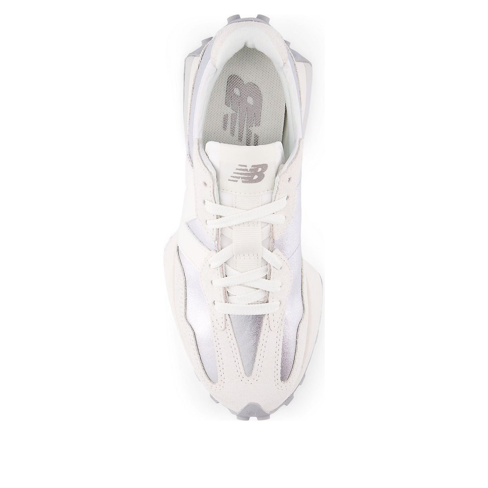 (WMNS) New Balance 327 'Metallic Silver Sea Salt' WS327GLA
