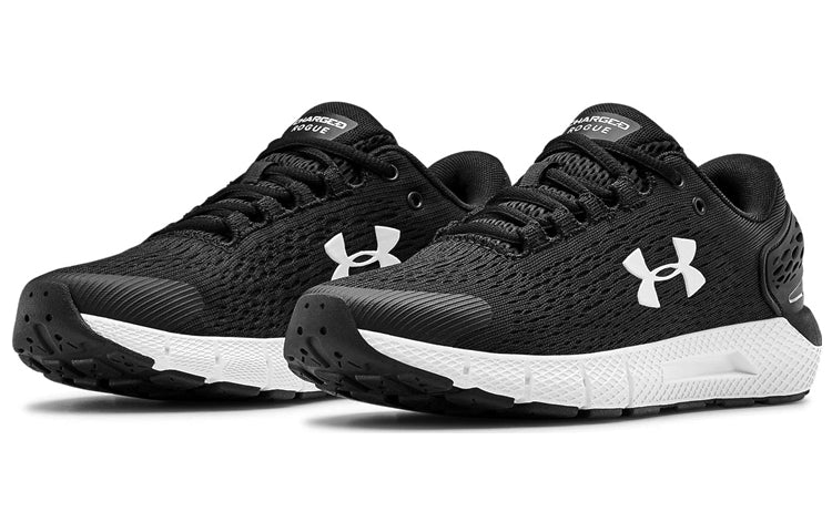 (WMNS) Under Armour Charged Rogue 2 Black/White 3022602-003