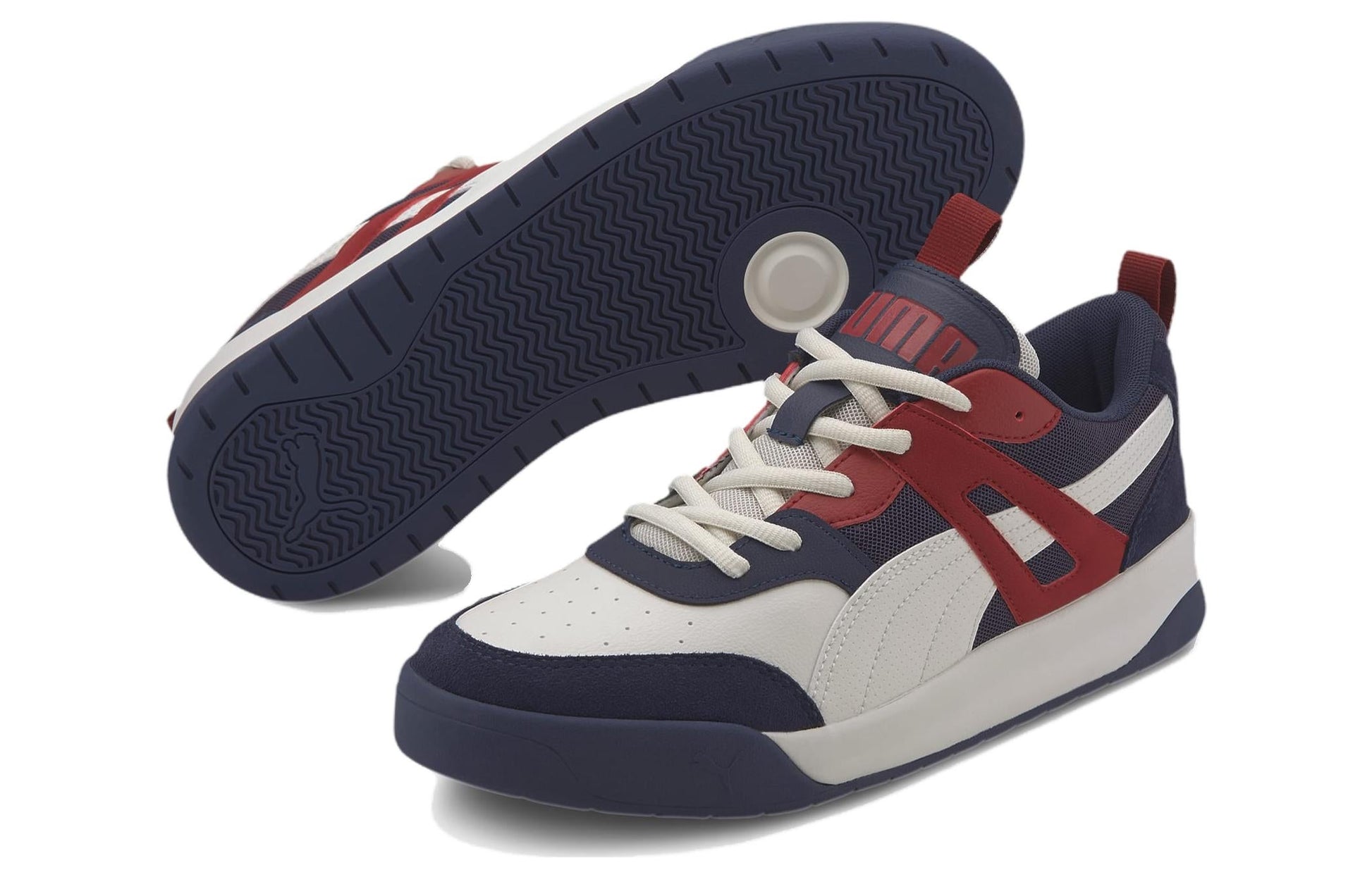 PUMA Backcourt Trainers 'Navy Burgundy' 373027-05