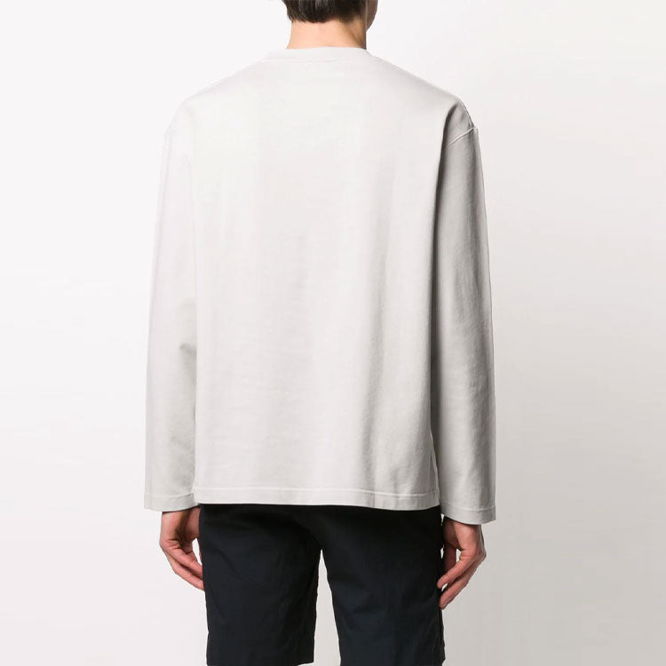 Men's A-COLD-WALL Glass Printing Long Sleeves Gray ACWMTS006WHL-WHI