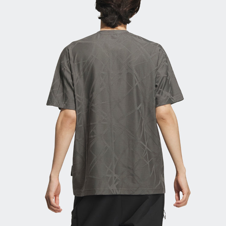adidas Wuji Graphic T-Shirts 'Grey' IA8145
