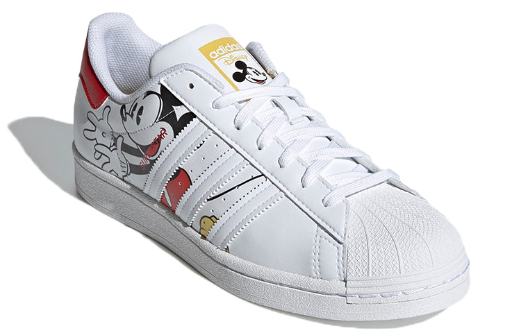 adidas Disney x Superstar 'Mickey and Minnie - White Vivid Red' GW2248