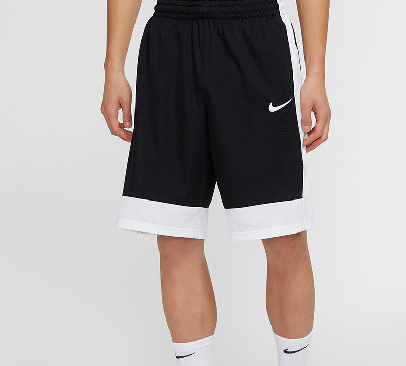 Nike Logo Contrast Color Stitching Sports Shorts Black CD7102-011