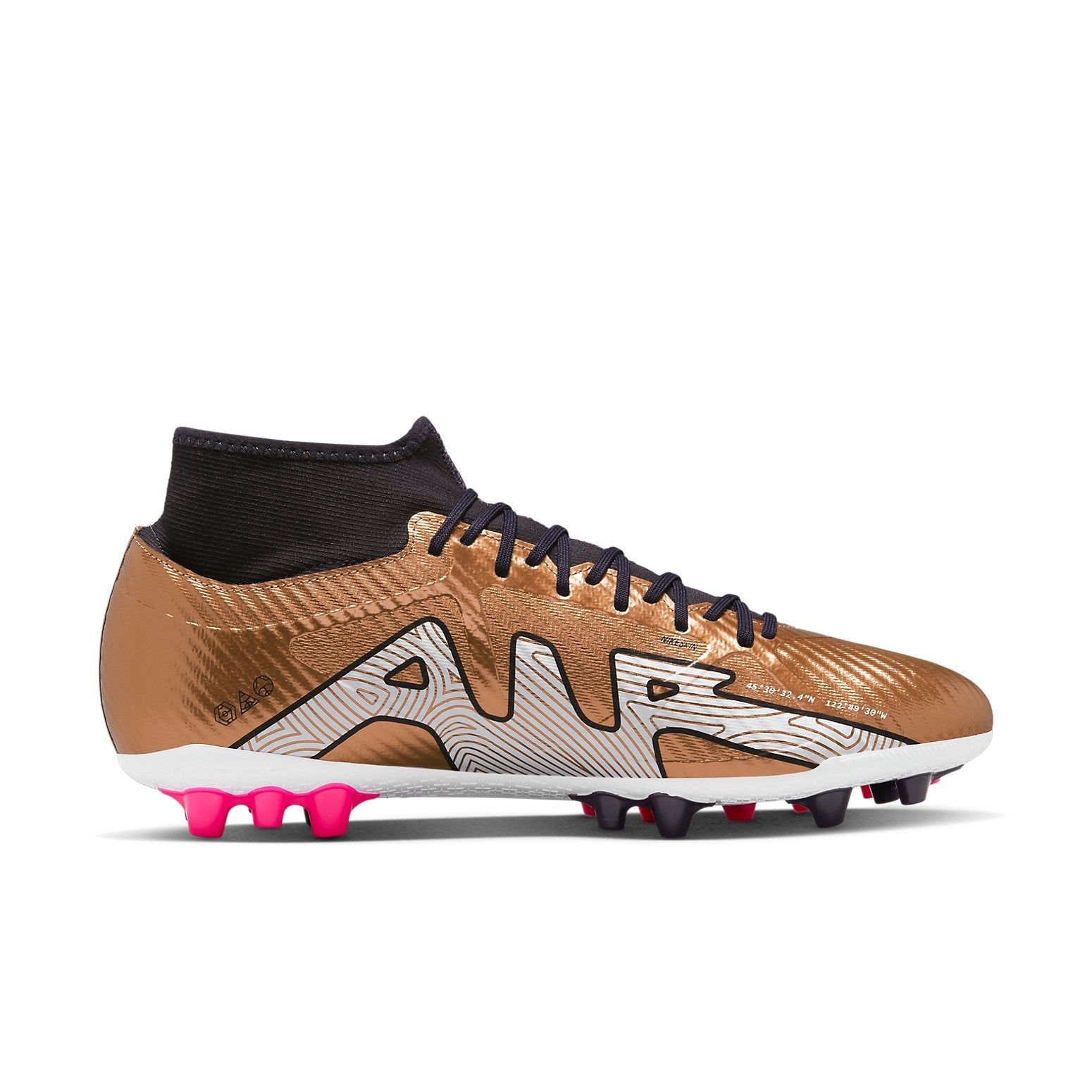 Nike Mercurial Superfly 9 Academy AG 'Gold' DR5942-810